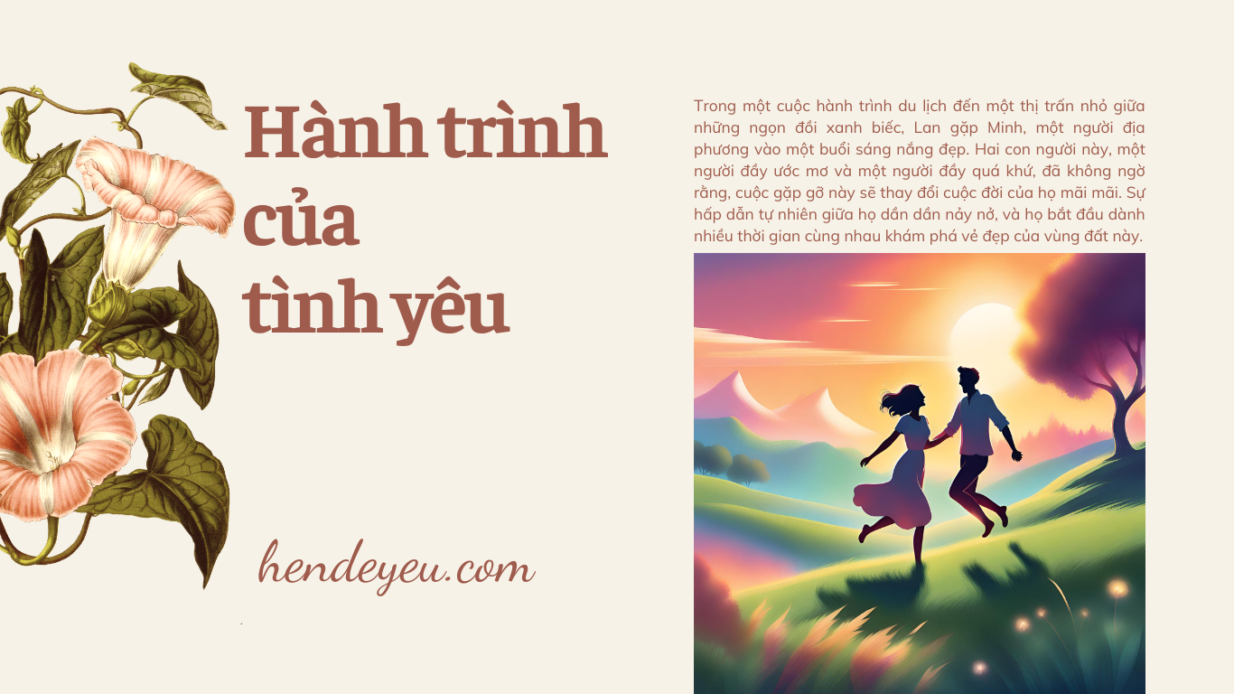 HÀNH TRÌNH CỦA TÌNH YÊU